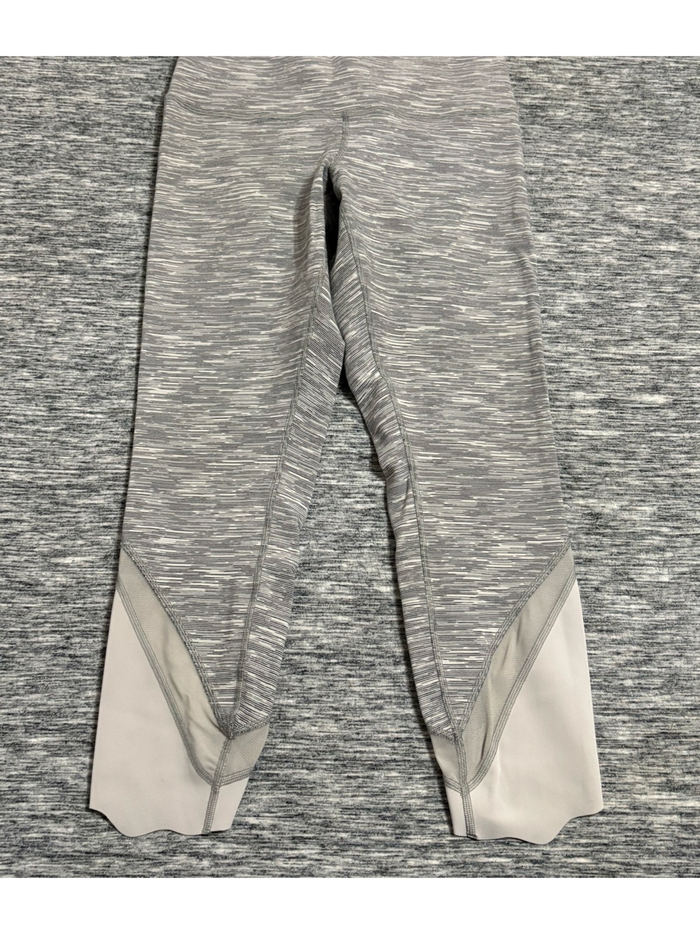Lululemon High Rise Crops with Fold Over Waist Size 8